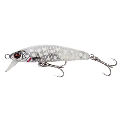 Savage gear wobler gravity minnow floating crystal white glow 5 cm 3,1 g