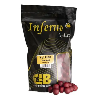 Carp inferno boilies hot line škorpion - 1 kg 20 mm