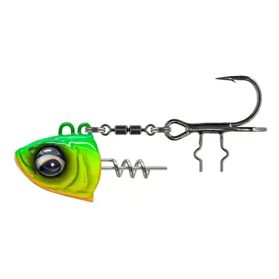 Savage gear monster vertical heads chartreuse - 80 g #1/0