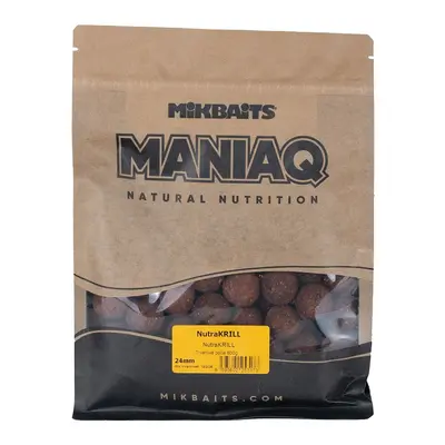 Mikbaits boilie maniaq nutrakrill - 800 g 24 mm