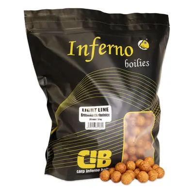 Carp inferno boilies light line 3 kg 20 mm - brusinka chobotnice