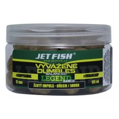 Jet fish vyvážené dumbles legend range 200 ml 12 mm-žlutý impuls ořech javor