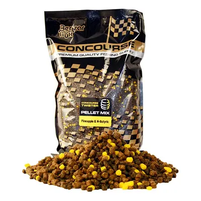 Benzar mix mikro pelety concourse twister pellet mix 2 a 4 mm 800 g - ananas s kyselinou máslovo