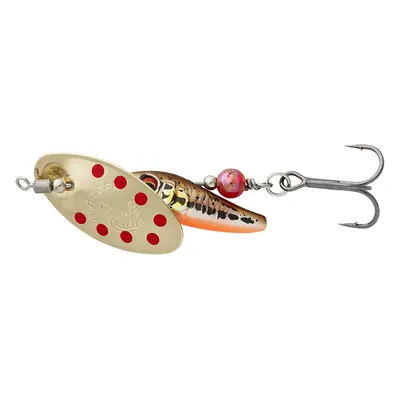 Savage gear třpytka sticklebait spinner minnow gold red - 3 9,1 g