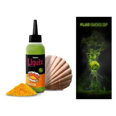 Delphin fluo dip d snax liquix 100 ml - mušle koření