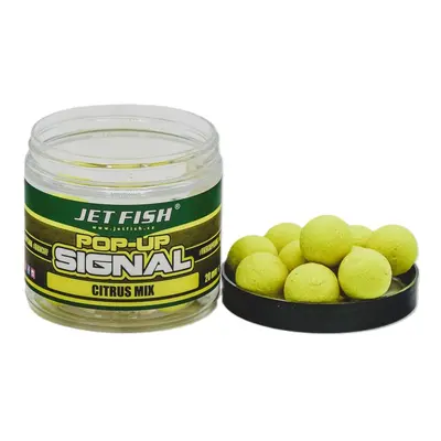 Jet fish plovoucí boilie signal pop up citrus mix - 60 g 20 mm