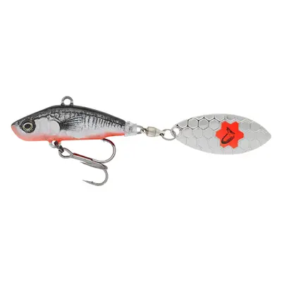 Savage gear 3d sticklebait tailspin sinking black red - 8 cm 18 g