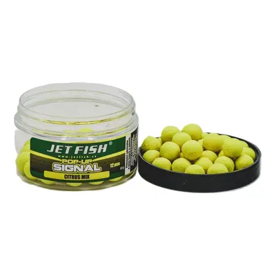 Jet fish plovoucí boilie signal pop up citrus mix - 40 g 12 mm