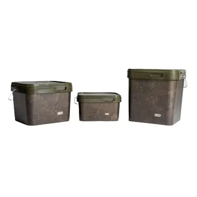 Nash kbelík spot on rectangular bucket camo - 17 l