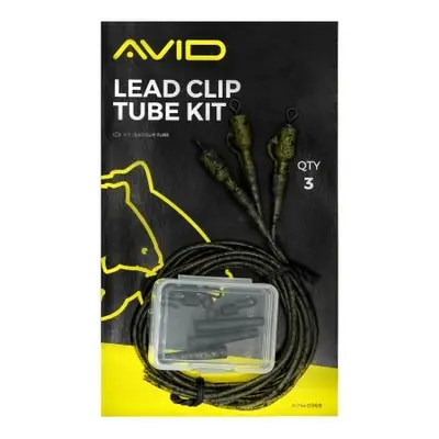 Avid carp montáž na olova outline lead clip tube kit