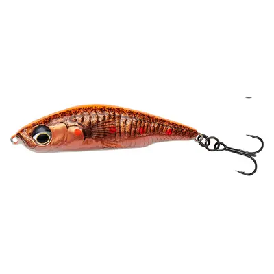 Savage gear wobler 3d sticklebait pencil sinking fluo orange copper - 7,5 cm 17 g