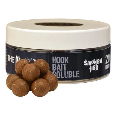 The one rozpustné boilies hook bait soluble black smoked fish 150 g - 20 mm