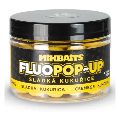 Mikbaits plovoucí boilie fluo sladká kukuřice 150 ml - 14 mm