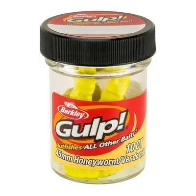 Berkley umělé nástrahy gulp honey worm-honey yellow 4,5 cm