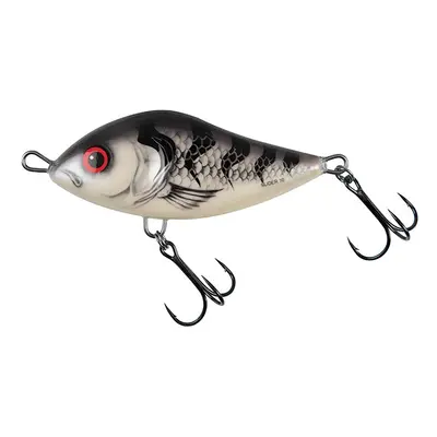 Salmo wobler limited edition slider sinking white striper - 12 cm