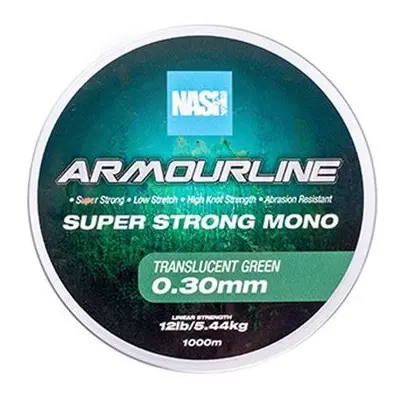 Nash vlasec armourline super strong mono green 1000 m - 0,30 mm 5,44 kg