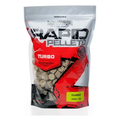 Mivardi pelety rapid turbo - 1 kg 4 mm