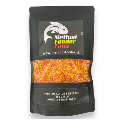 Method feeder fans pelety premium action fluo pellet 700 g - česnek