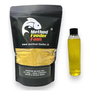 Method feeder fans premium method mix set 600 g + 200 ml booster - ananas