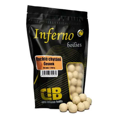 Carp inferno boilies pro rychlé chytání 250 g 16 mm česnek