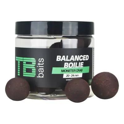 Tb baits vyvážené boilie balanced + atraktor monster crab 100 g 20-24 mm