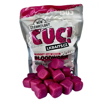 Lk baits cuc nugget carp bloodworm 1 kg - 17 mm