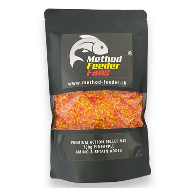 Method feeder fans pelety premium action fluo pellet 700 g - ananas