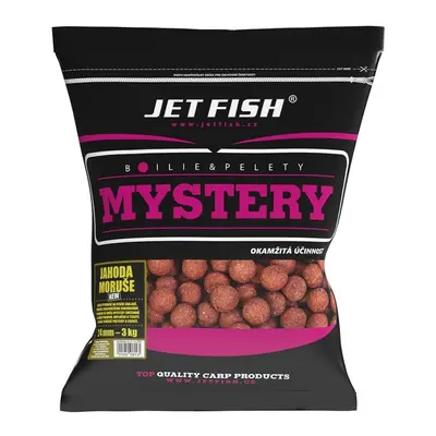 Jet fish boilie mystery jahoda/moruše new 3 kg - 24 mm