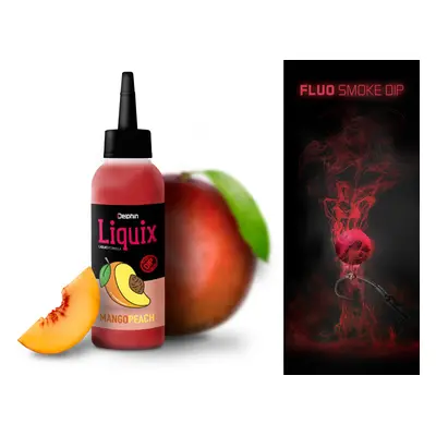 Delphin fluo dip d snax liquix 100 ml - mango broskev