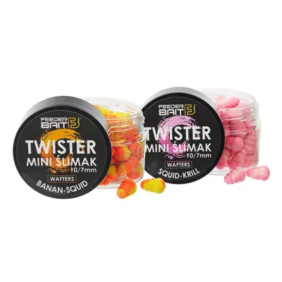 Feederbait twister mini šlimak wafters 11x8 mm 25 ml - česnek