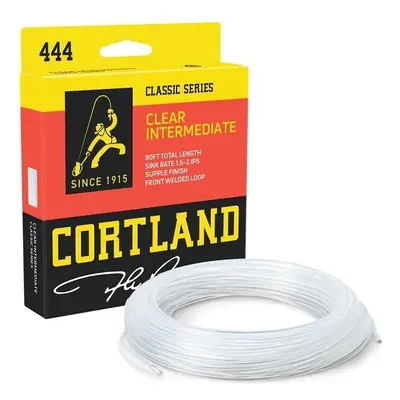 Cortland muškařská šňůra 444 classic intermediate freshwater saltwater clear 90 ft - wf6i