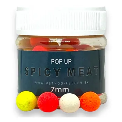 Method feeder fans pop up fluo 7 mm 50 ml - spice meat