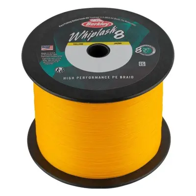 Berkley splétaná šňůra whiplash 8 yellow metráž - 0,18 mm 23,3 kg