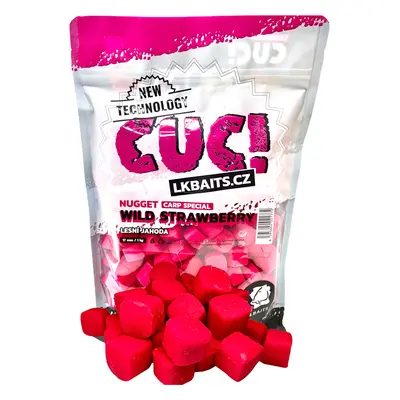 Lk baits cuc nugget carp wild strawberry 1 kg - 10 mm