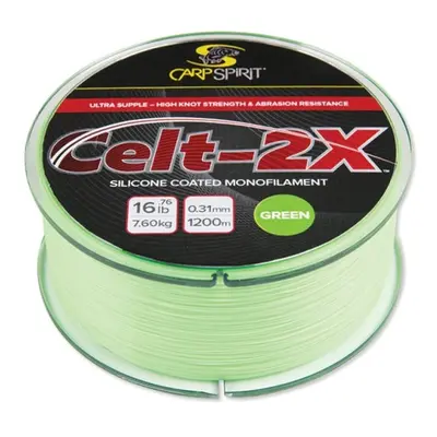 Carp spirit vlasec celt-2x mymetik green-průměr 0,285 mm / nosnost 6,45 kg / návin 1400 m