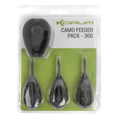 Korum sada krmítek camo feeder pack 30 g