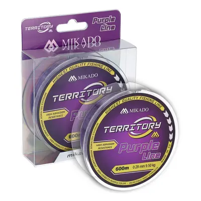 Mikado vlasec territory purple line 600 m - 0,28 mm 9,5 kg