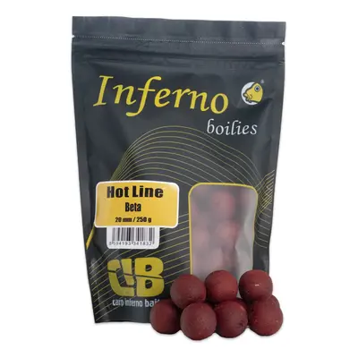 Carp inferno boilies hot line beta - 250 g 20 mm