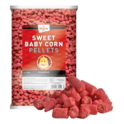 Carp zoom pelety sweet baby corn pellets jahoda 800 g