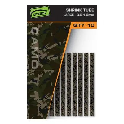 Fox smršťovací hadička edges camo shrink tube 10 ks - 3-1 mm