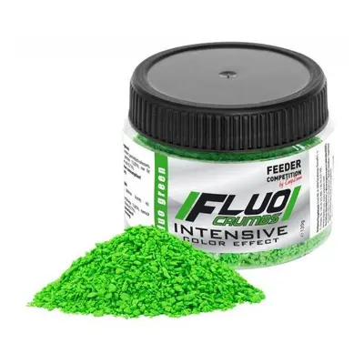 Carp zoom anglická vločka fluo crubs 120 g - fluo zelená