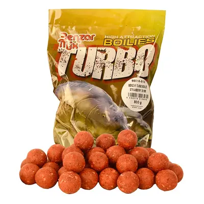 Benzar mix turbo boilie 15 mm 800 g - fish garlic