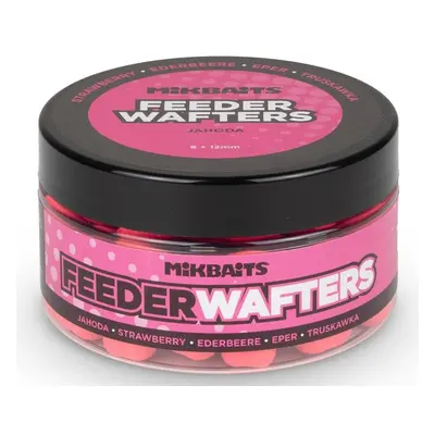 Mikbaits feeder wafters 100 ml 8+12 mm - jahoda