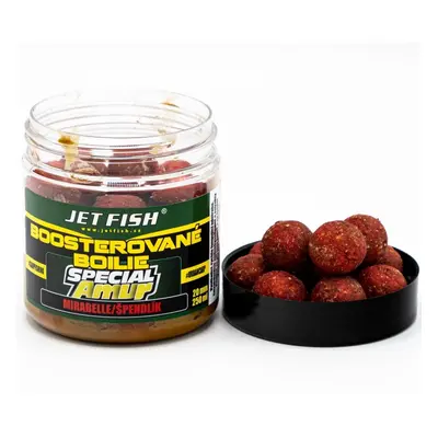 Jet fish boosterované boilie special amur mirabelle špendlík 20 mm 250 ml