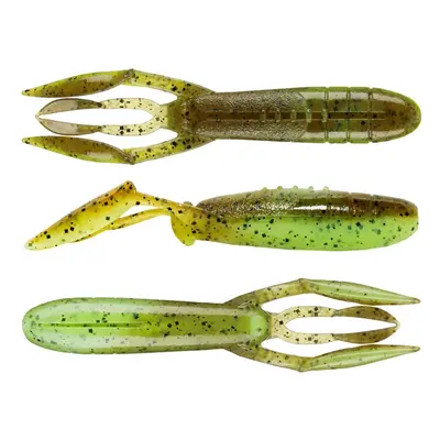 Keitech gumová nástraha glide camaron green pumpkin chartreuse - 9 cm 10 g 6 ks