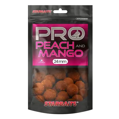 Starbaits boilie probiotic peach mango + n-butyric - 200 g 24 mm