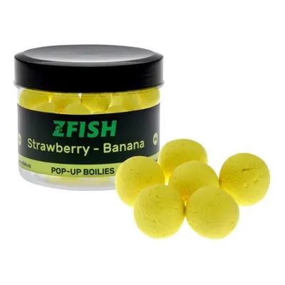 Zfish plovoucí boilies pop-up 60 g 16 mm - jahoda banán