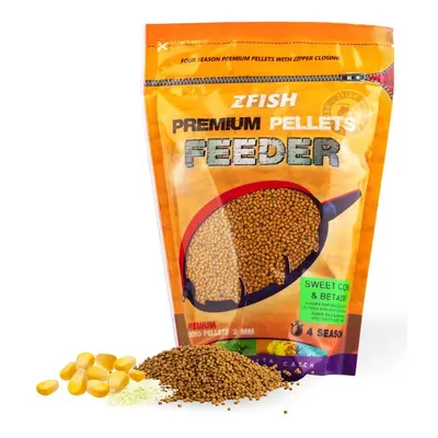 Zfish mikro pelety premium feeder pellets 2 mm 700 g - sweet corn & betaine