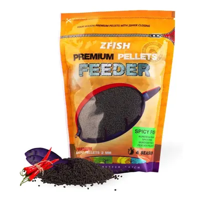 Zfish mikro pelety premium feeder pellets 2 mm 700 g - spicy fish