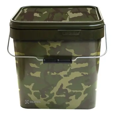 Sonik kbelík camo square bucket - 5 l